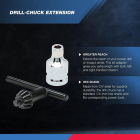 NEIKO 20754A quick-change hex shank focus for versatile power tool use