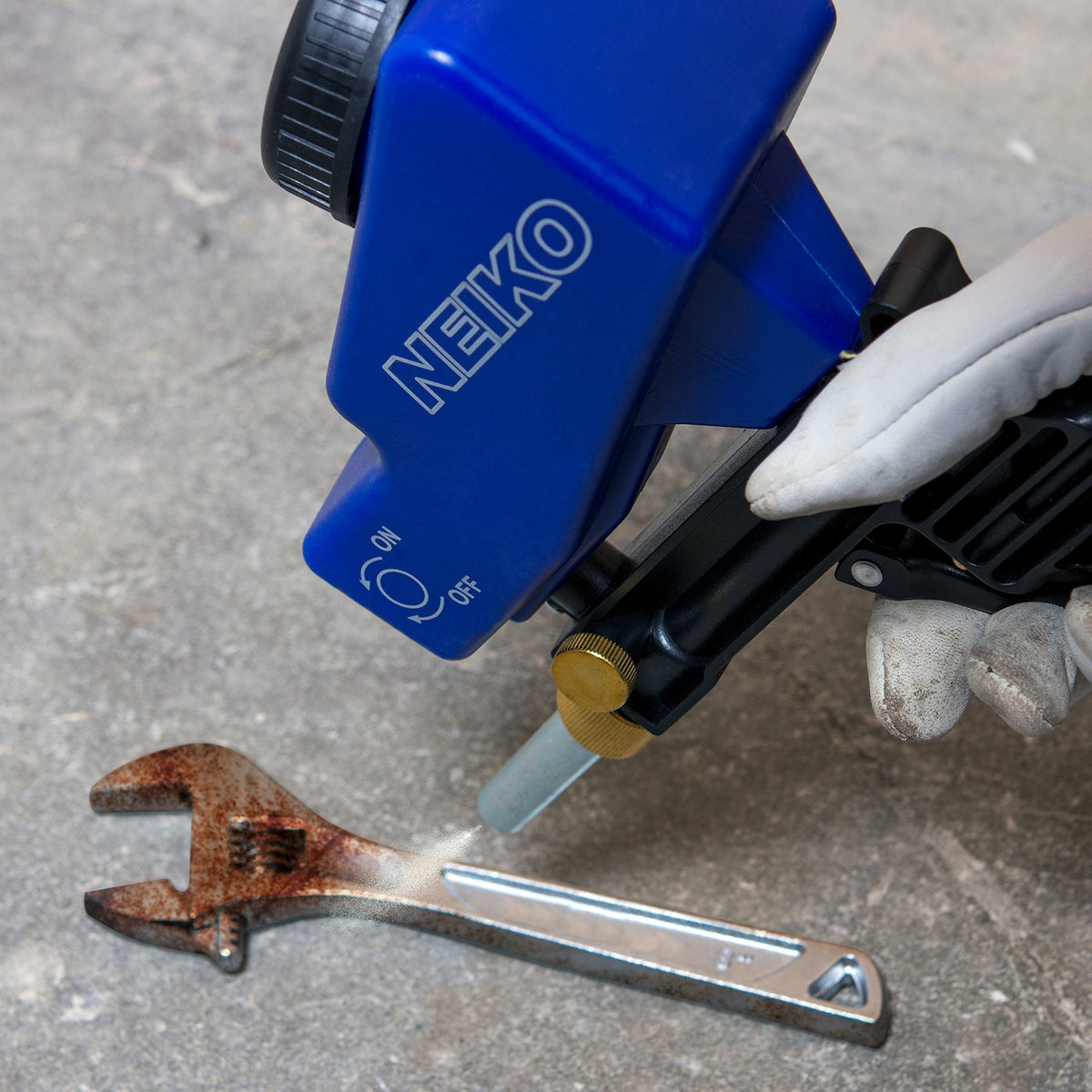 NEIKO 30068A helps remove rust and paint for refreshed metal and wood surfaces.