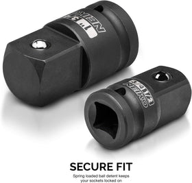 NEIKO 30223A 1-2in M x 3-4in F converter supports mid-size drive transitions