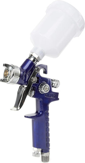 NEIKO 31207A HVLP mini gun for precise patterns and reduced overspray for DIY projects.