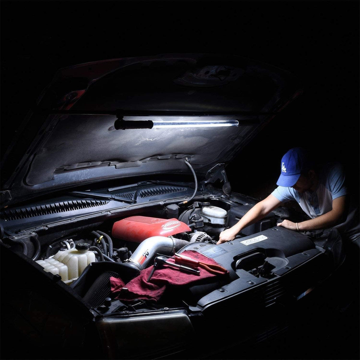 NEIKO 40447A underhood light features SMD LED bar for bright coverage