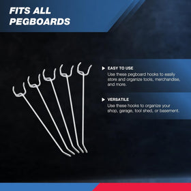 Durable, hardened steel construction supports power tools and supplies.