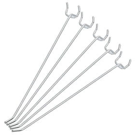 NEIKO 53104A pegboard hooks 50-pack for efficient wall-mounted tool storage.