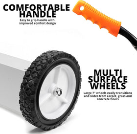 NEIKO 53418A wide magnetic base covers more ground during cleanup