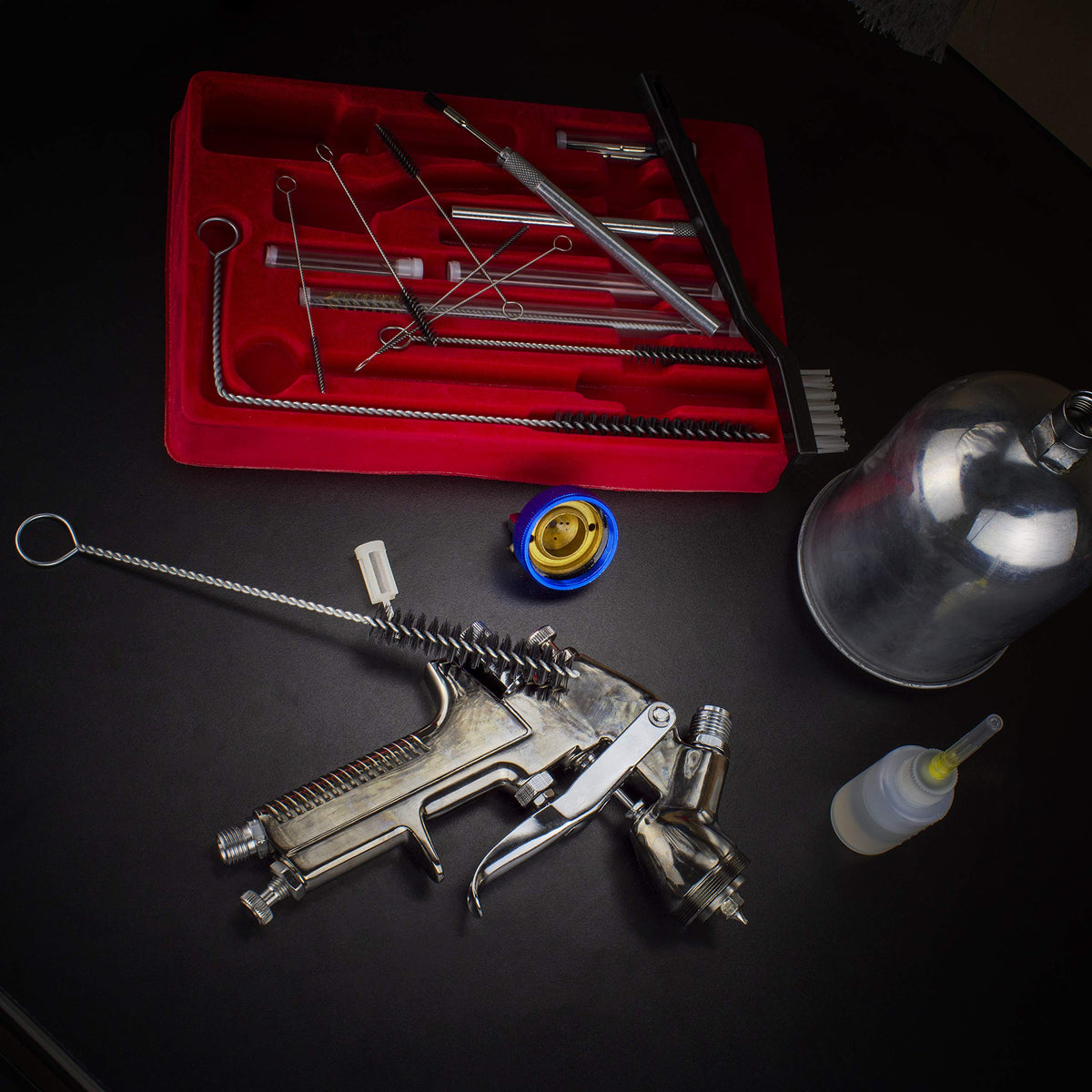 NEIKO Tooluxe 31209L aluminum holders keep tools organized during maintenance.