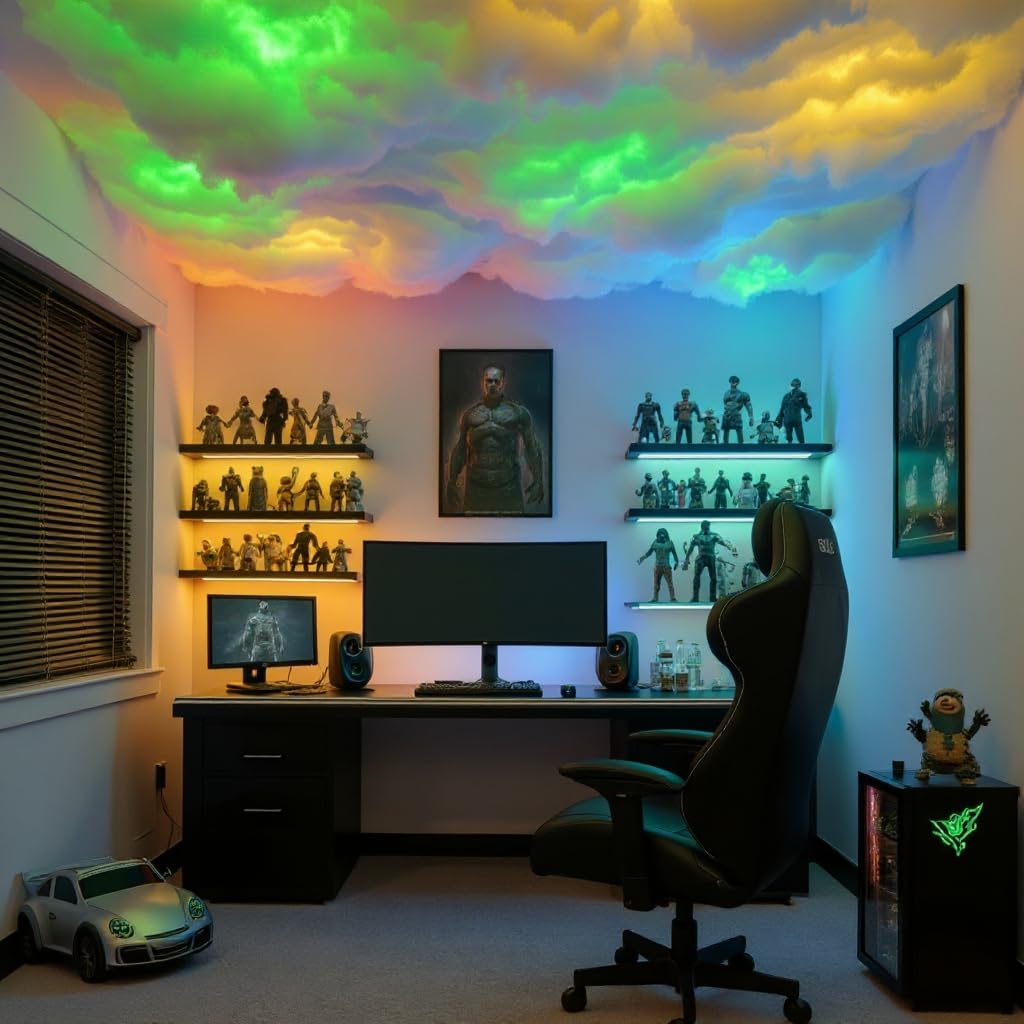 Neisouf music synchronization mode aligns the lights with your soundtrack.