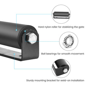 Neiteli 2-pack rollers with included wrench for easy installation.