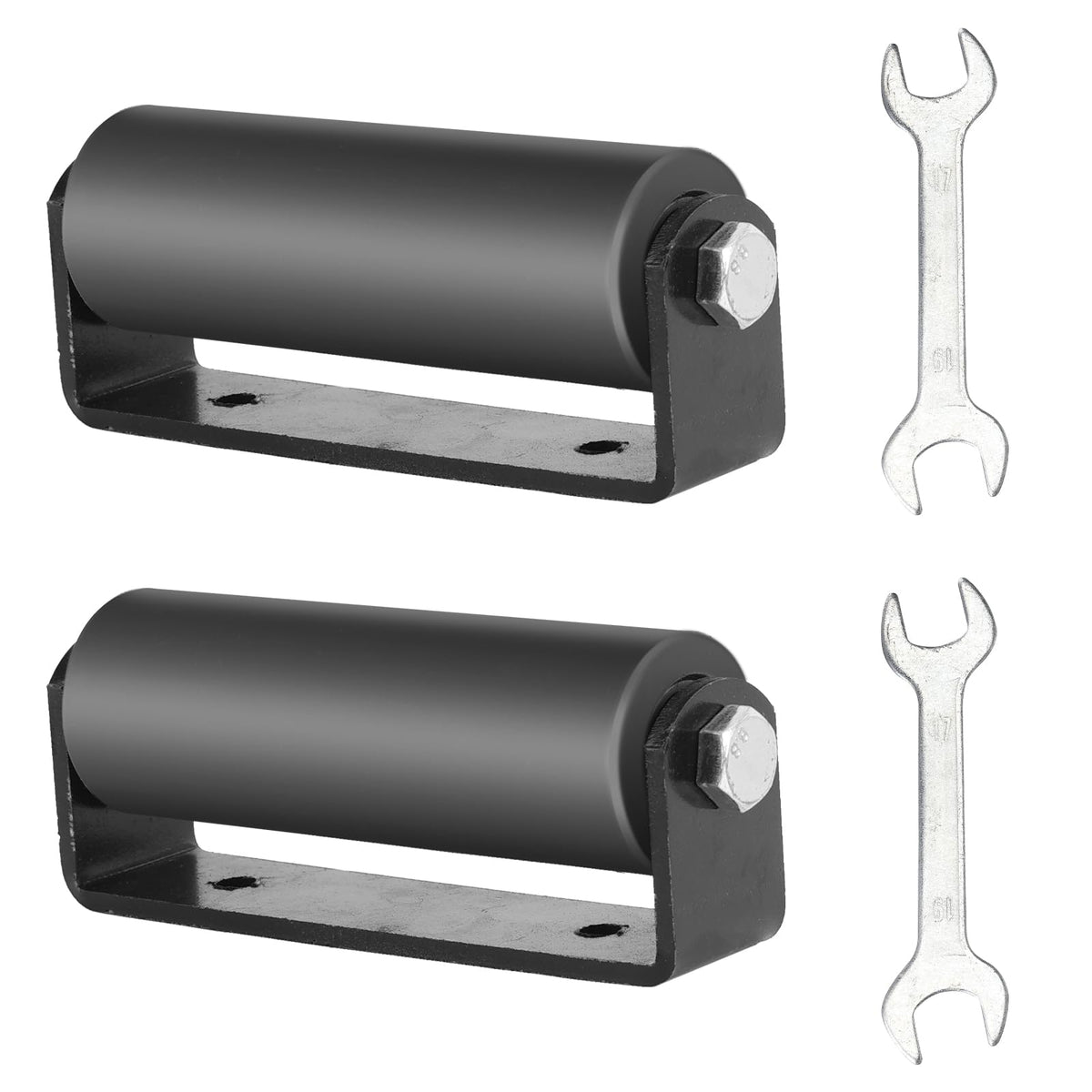 Neiteli 6-inch gate roller front view, promoting smooth gate movement.