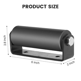 Neiteli C-shaped bracket with black coating provides durability and rust resistance.
