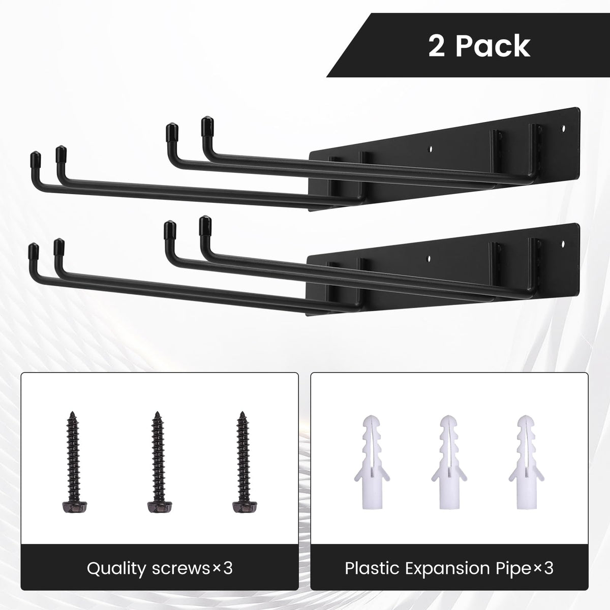 Neiteli folding chair rack in garage with shovels and ladders for tools
