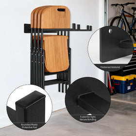 Neiteli garage organizer wall mount keeps tools within easy reach