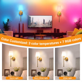 Nekhung RGB ambience light with color options for mood lighting