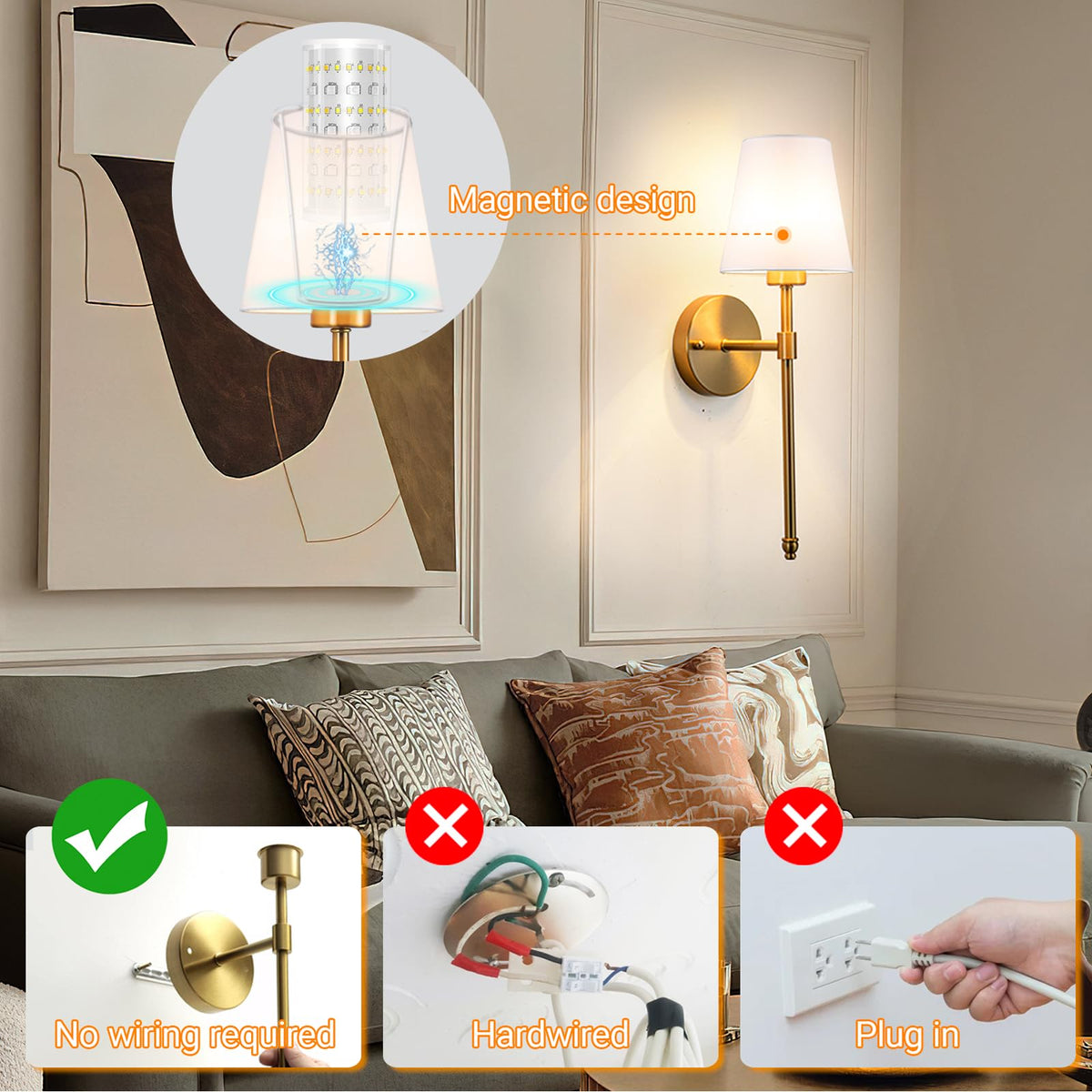 Nekhung timer function helps tailor lighting duration and battery life
