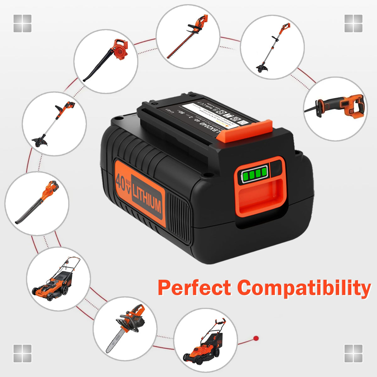 NELEBUTO battery in use with power tools for reliable performance.