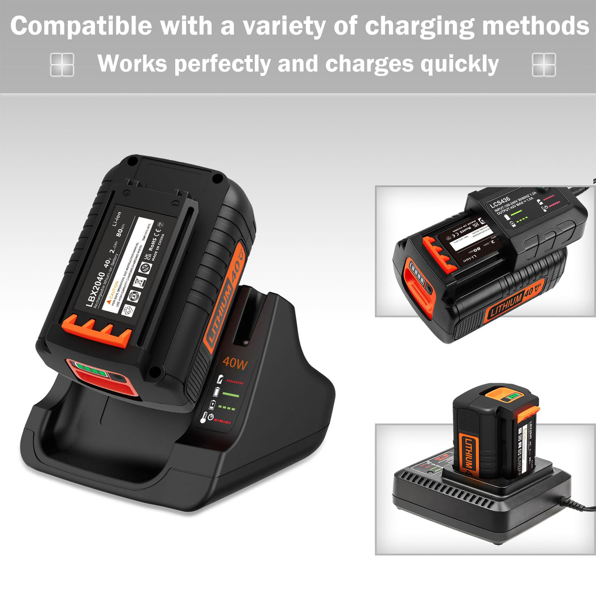 NELEBUTO lithium ion 2-0ah pack, long lasting power with simplified daily use.