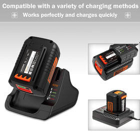 NELEBUTO lithium ion 2-0ah pack, long lasting power with simplified daily use.
