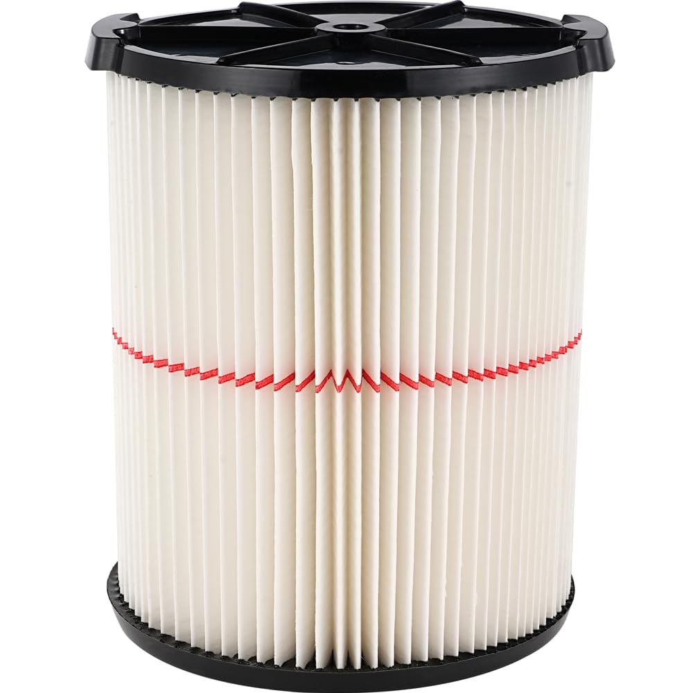 NelsMich 2-pack Wet Dry Vac HEPA filter for Craftsman, enhances dust capture