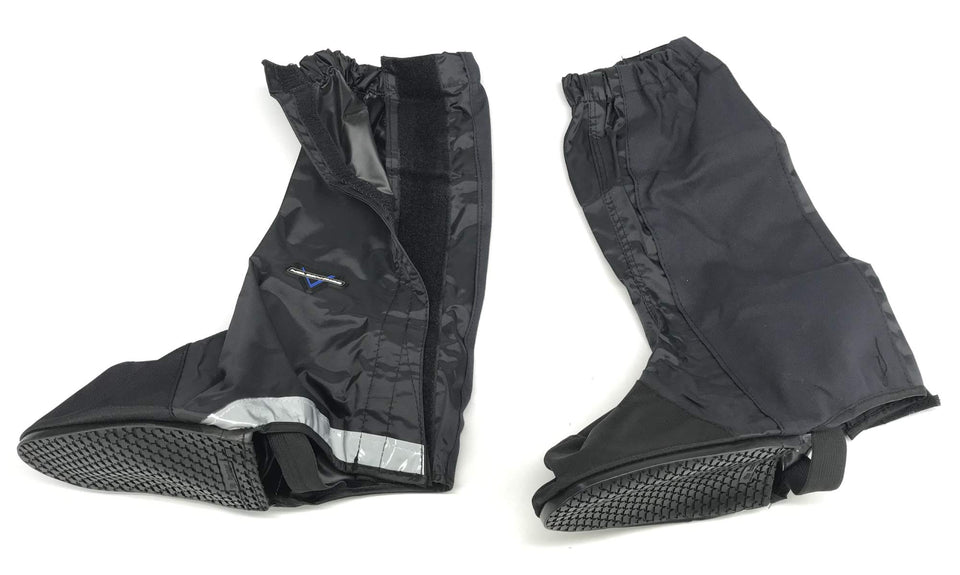 Nelson-Rigg WPRB-100 boot cover worn over shoes keeps feet dry in rain