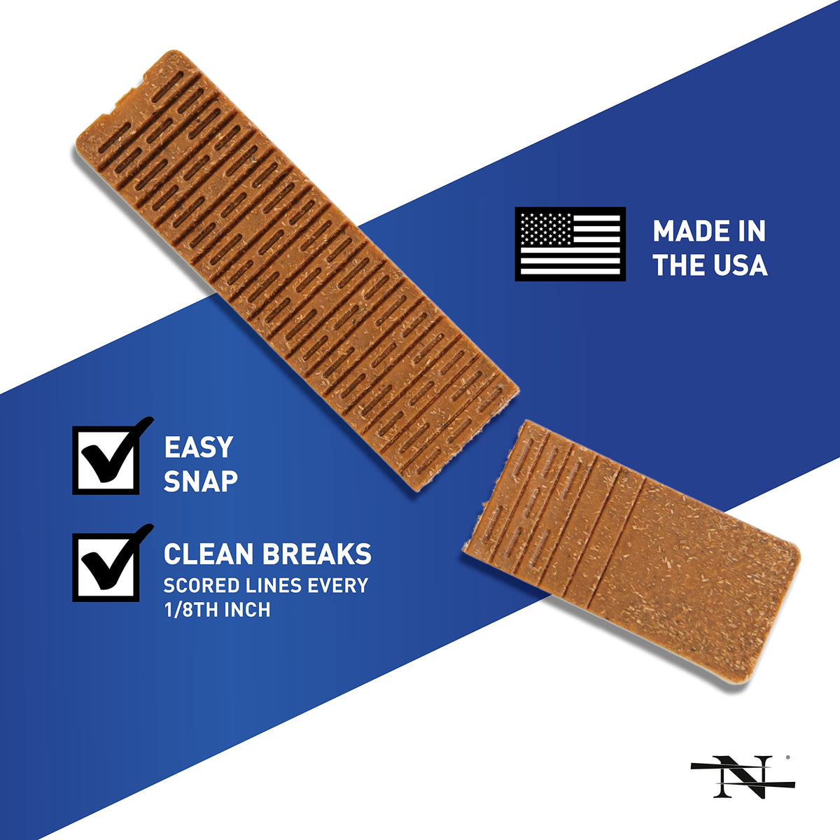 Nelson Wood Shims ideal for leveling toilets, windows, cabinets, and countertops