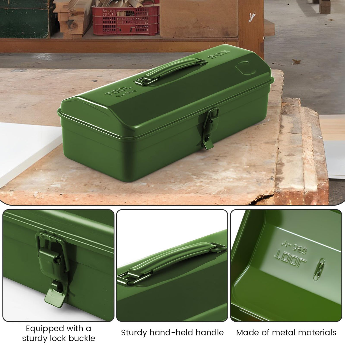 NEMTMCUA durable carrying handle enables easy transport to job sites.