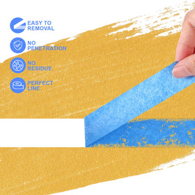 NEOACT durable adhesive resists sun exposure for longer-lasting masking during outdoor projects