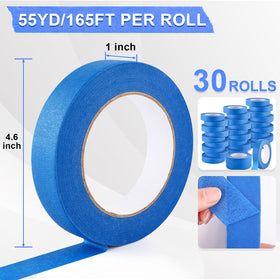 NEOACT tape shows 1-inch width ideal for tight masking and sharp paint edges