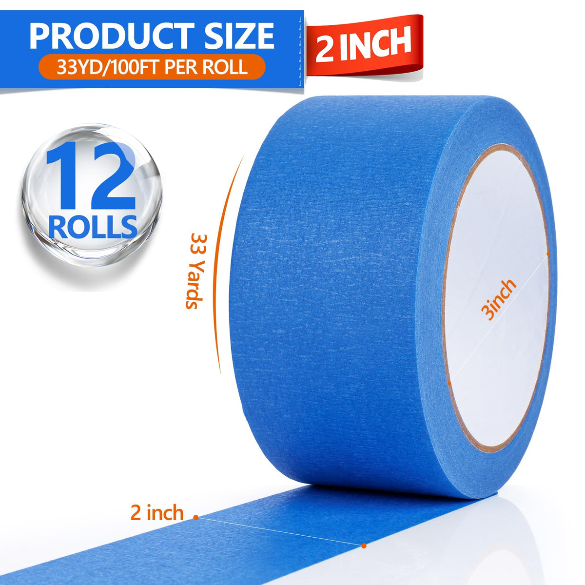 NEOACT tape edge for sharp line results on surfaces.