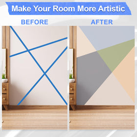 NEOACT tape suitable for multiple surfaces like wood and glass.