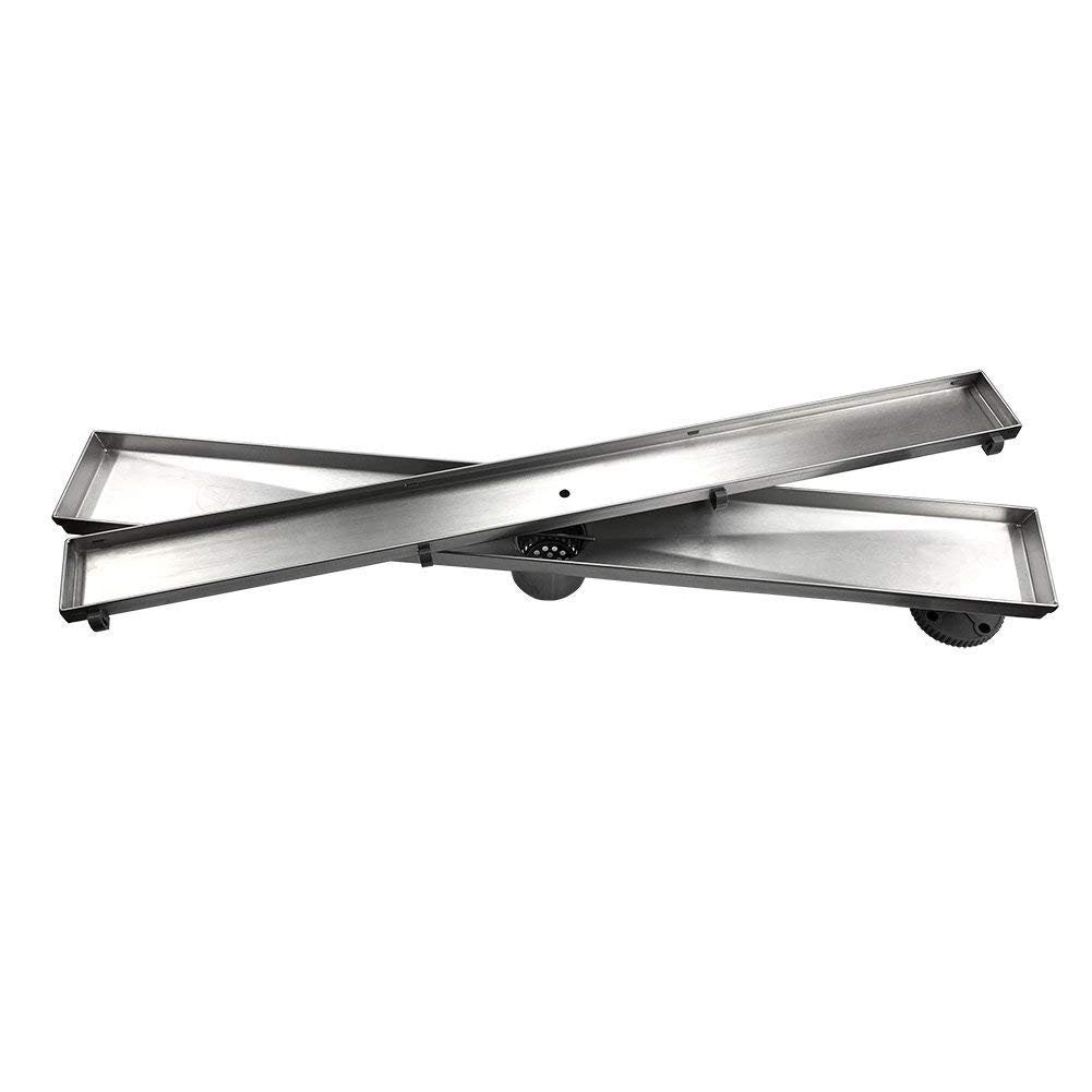 Neodrain hair strainer lift-panel makes cleaning quick