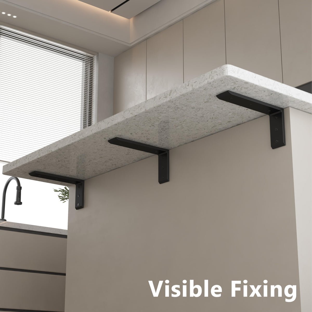 NEODROP built-in spirit level helps achieve perfect leveling.