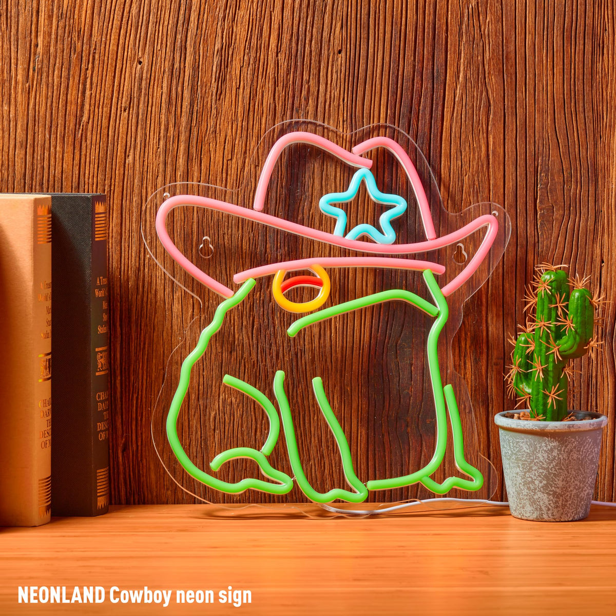 NEONLAND Hanging chain included enables quick room decoration.