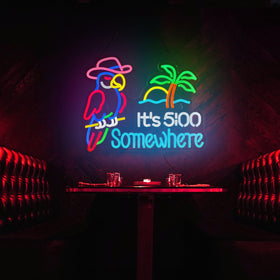 NEONLAND parrot man cave wall decor neon light adds vibe