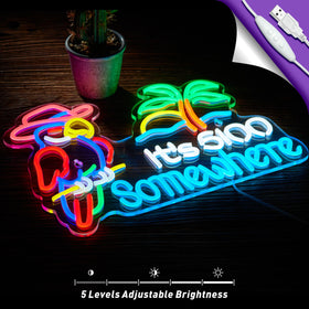 NEONLAND parrot USB powered wall light for flexible placement