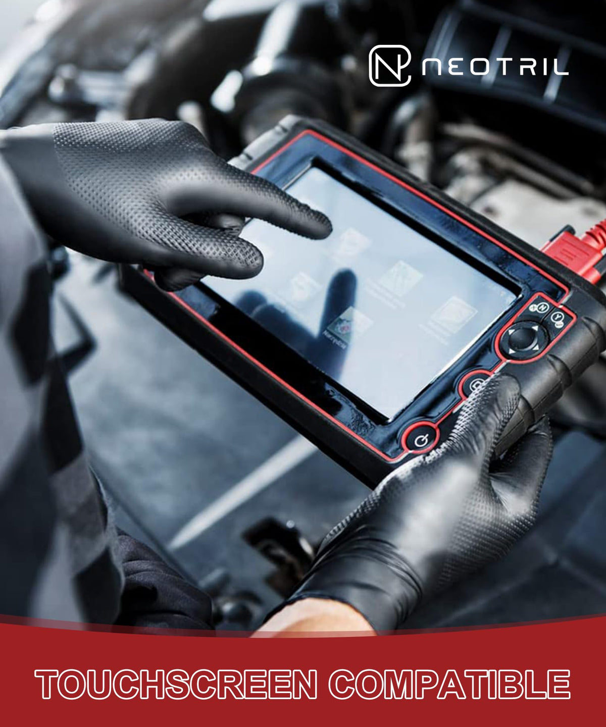 NEOTRIL heavy-duty gloves suited for automotive and workshop tasks