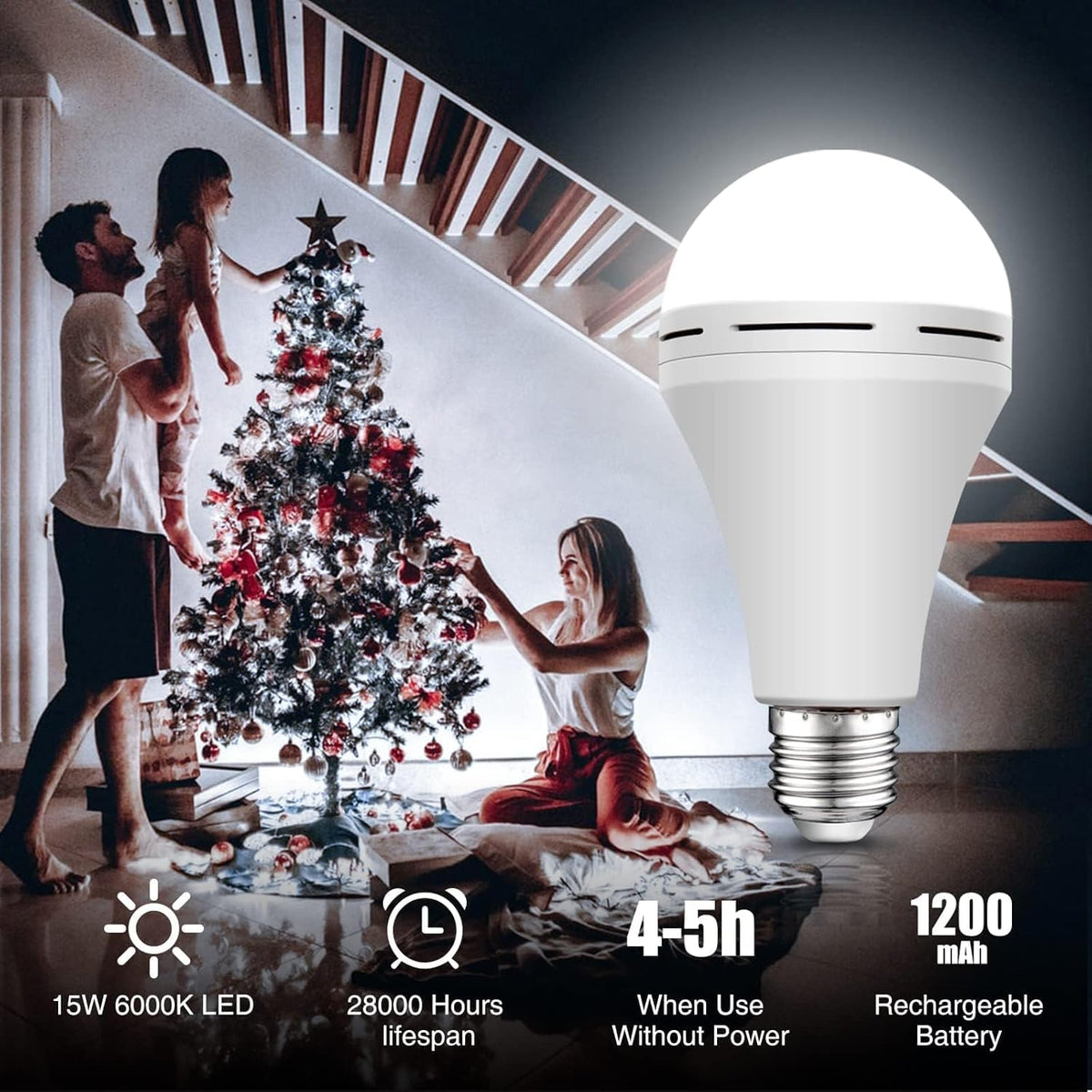 Neporal camping tent setup bulb provides portable lighting anywhere.