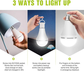 Neporal daylight 6000K 750 lumens in room offers bright, crisp lighting.
