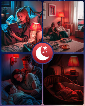 Neporal energy-saving 9W night light combines efficiency with comfort