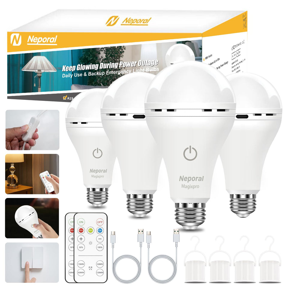 Neporal MagixPro remote controls multiple bulbs for synchronized room lighting