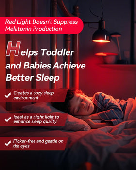 Neporal melatonin-friendly 9W light with soft evening glow