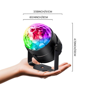 NEQUARE disco ball lights remote control for easy room setup