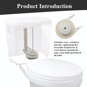 Nereusfwater universal-fit valve demonstrates quick, tool-free installation for faster toilet repair.