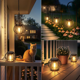 NESSTU solar lantern gift set, ideal for birthdays and celebrations.