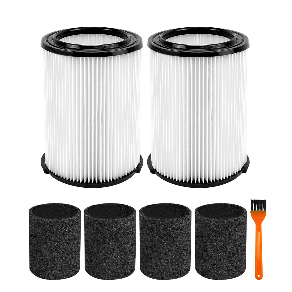 Netezza VF4000 filter pack fits Ridged Shopvac for quick, reliable replacement.