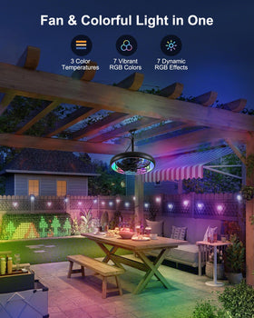 Netin IP65 waterproof fan with rust-resistant frame for year-round outdoor use