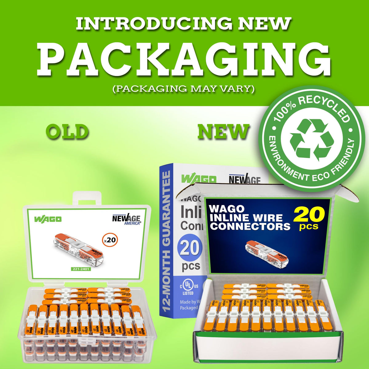 New Age America WAGO 221-2401 storage case for easy tool storage