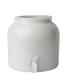 New Wave Enviro porcelain water dispenser classic white for easy daily hydration
