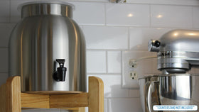 New Wave Enviro kitchen setup ready for family hydration.