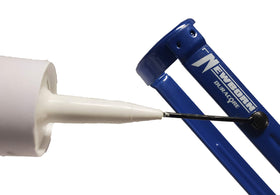 Newborn 250 high-thrust caulk gun enabling easy extrusion of heavy viscosity sealants