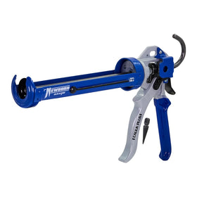 Newborn 250 caulk gun with revolving barrel for smooth application