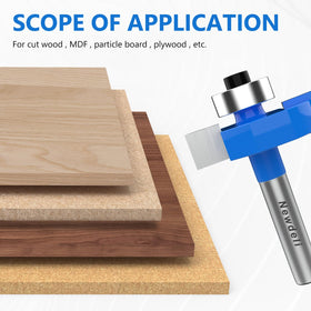 Newdeli compatible with wood, MDF, plywood, and acrylic for versatile joinery.